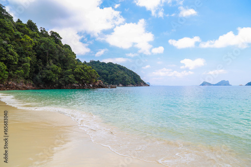 Tropical beach scenery, Andaman sea, Myanmar