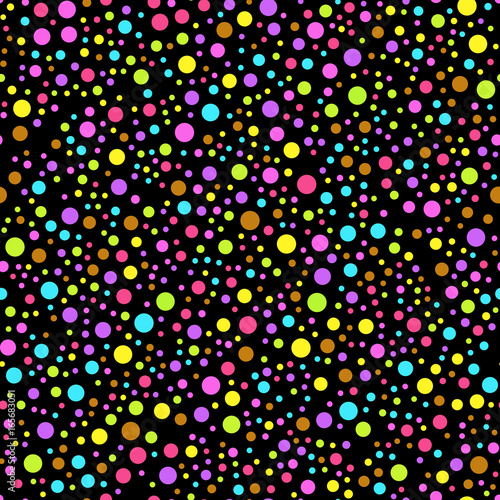 Circle colorful seamless pa...