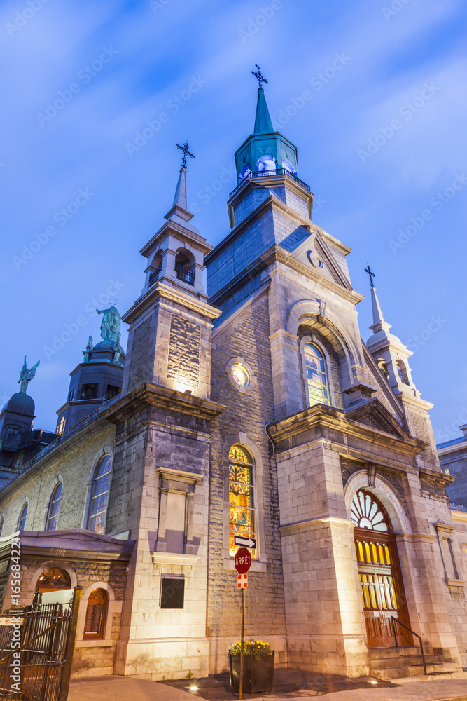 Notre-Dame-de-Bon-Secours Chapel in Montreal
