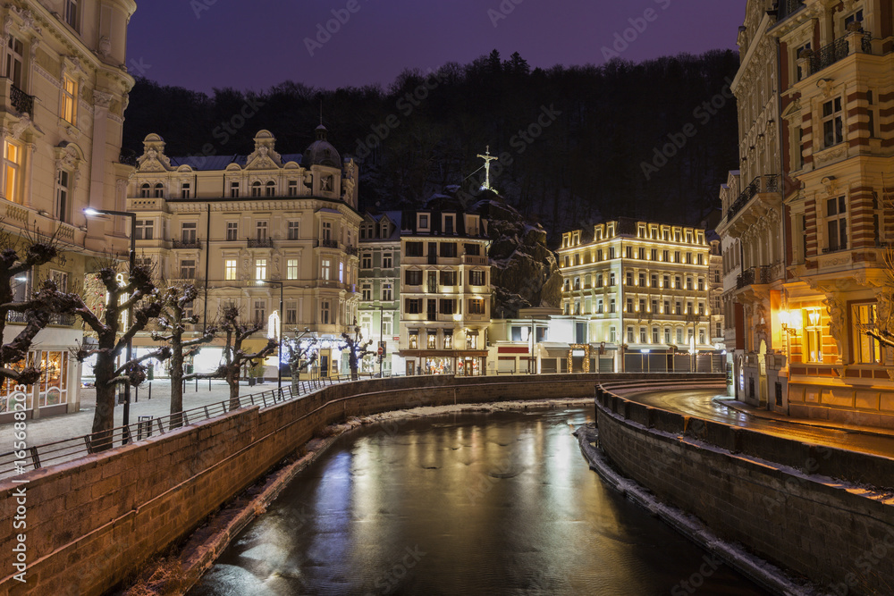 Winter in Karlovy Vary