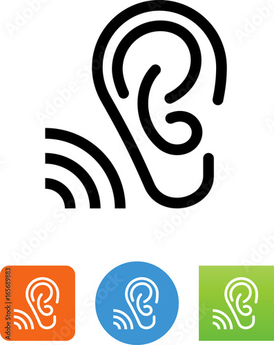 Ear Icon - Illustration