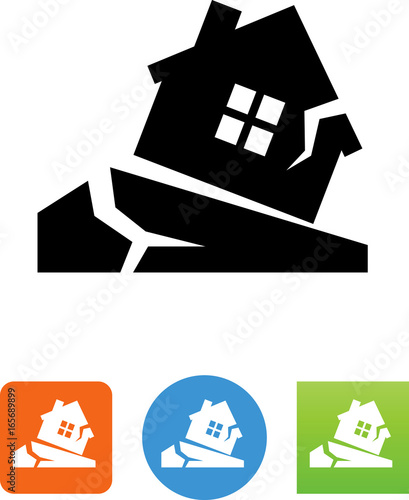 Earthquake Icon - Illustration