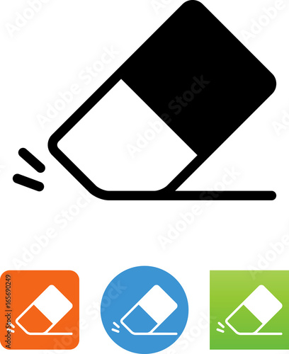 Eraser Icon - Illustration photo