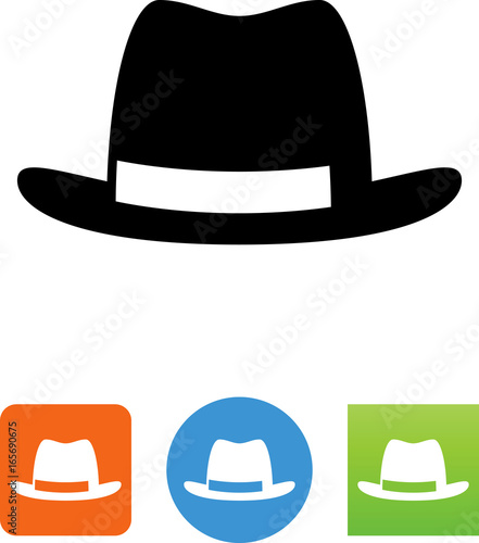 Fedora Icon - Illustration