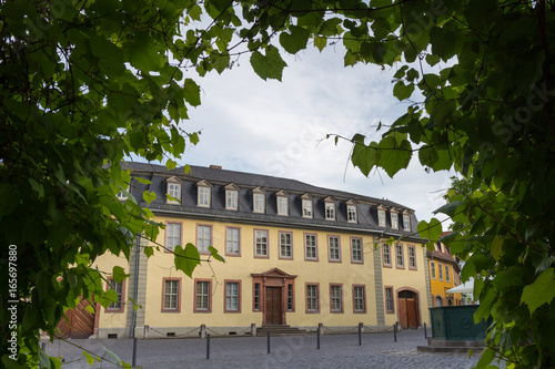 Goethe house in the city of Weimar