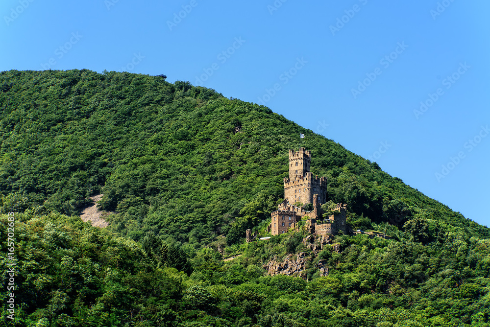 Burg Soonecek Rhein Pfalz UNESCO Welterbe Binger Wald 
