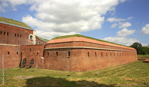 View of fortress in Zamosc. Poland