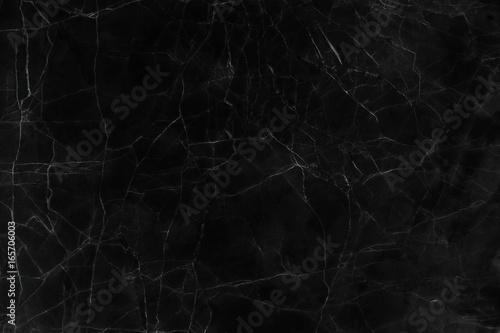 Black marble texture with natural pattern for background