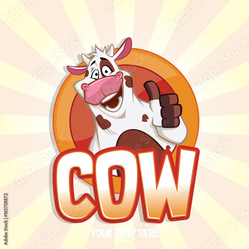 Cow Character Illustration