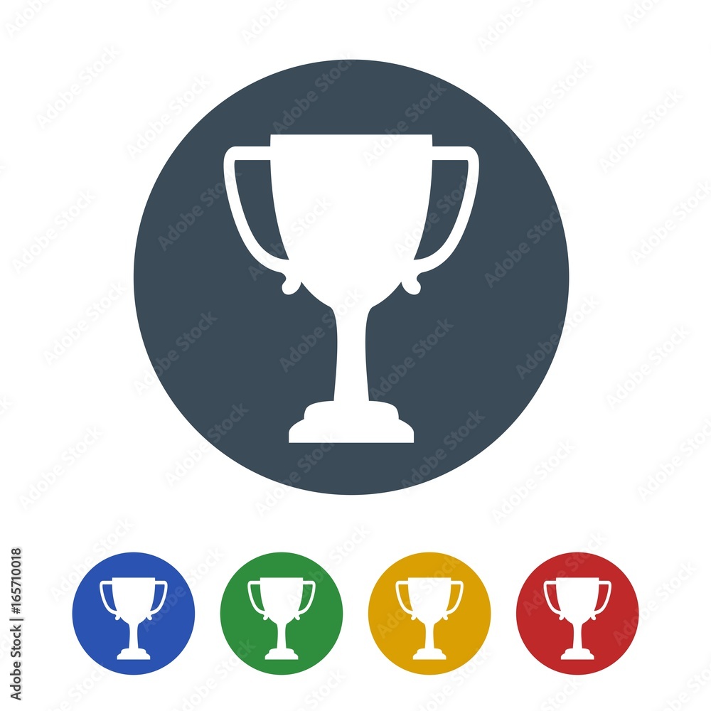 Trophy icon isolated on white background Trophy icon isolated on white background