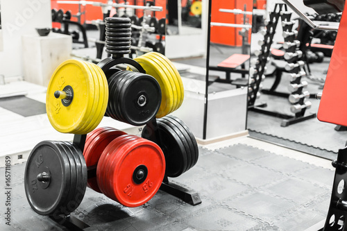 Dumbbells in the gym © fotofabrika
