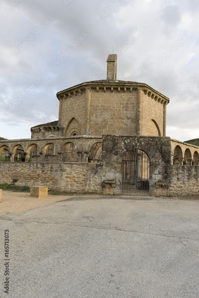 Hermitage of Santa Maria de Eunate in Navarre
