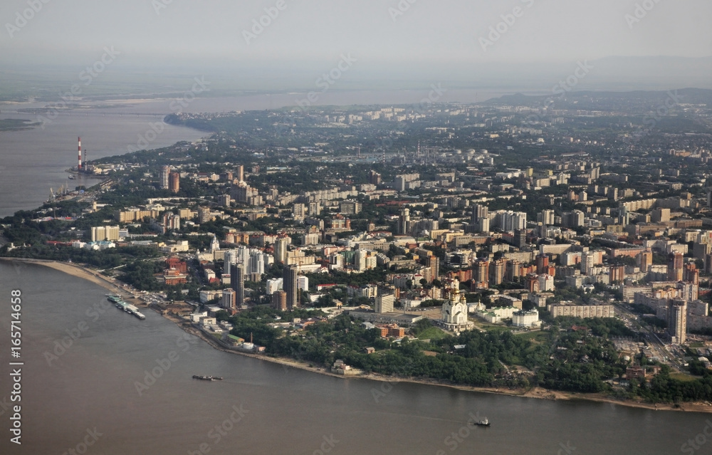 View of Khabarovsk. Russia