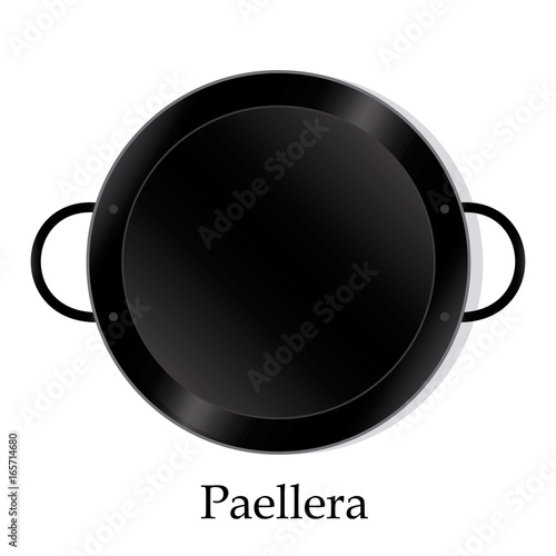 Paellera empty photo
