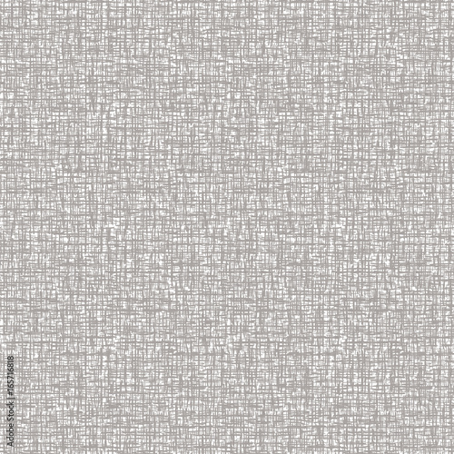 Faux burlap seamless background. Vector illustration