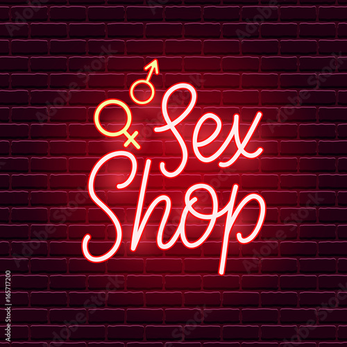 Sex Shop Neon Sign