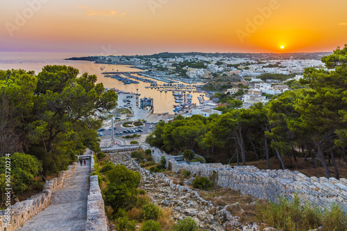 Panoramic view of Santa Maria di Leuca city, Salento, Puglia. Italy. photo