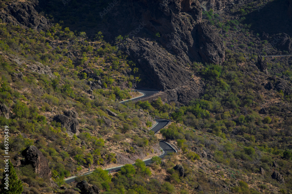 Road in the mountains Road in the mountains