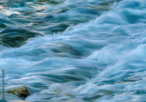 River water flowing abstract 