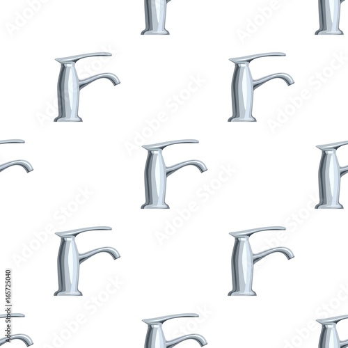Faucet icon in cartoon style isolated on white background. Water filtration system symbol stock vector illustration.