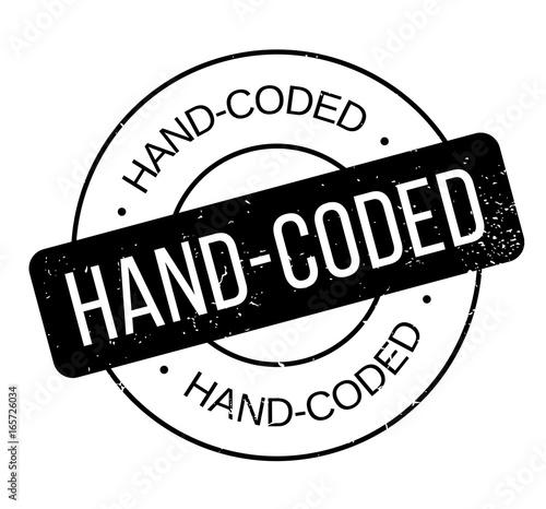 Hand-Coded rubber stamp. Grunge design with dust scratches. Effects can be easily removed for a clean, crisp look. Color is easily changed.