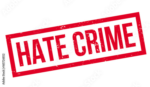 Hate Crime rubber stamp. Grunge design with dust scratches. Effects can be easily removed for a clean, crisp look. Color is easily changed.