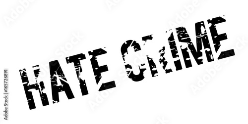 Hate Crime rubber stamp. Grunge design with dust scratches. Effects can be easily removed for a clean, crisp look. Color is easily changed.