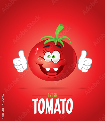 Tomato Character illustration