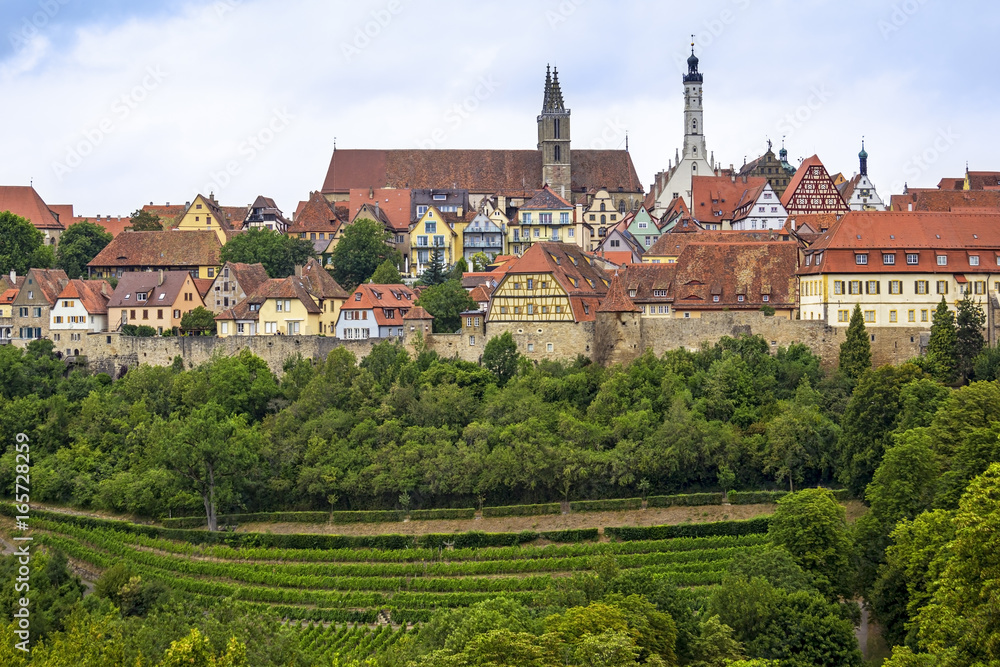 Medieval town Rothenburg
