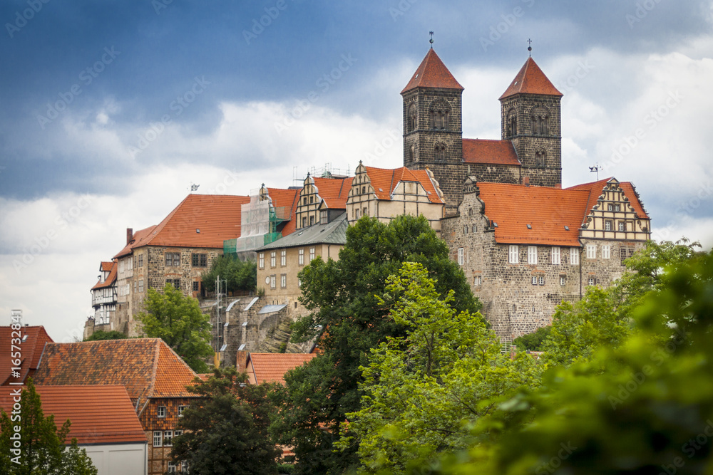 Der Quedlinburger Schlossberg