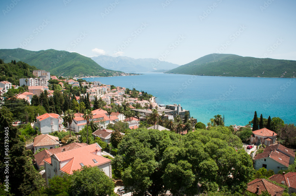 Herceg Novi is a coastal town in Montenegro located at the entrance to the Bay of Kotor