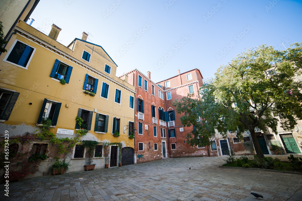 Fototapeta premium Venice street view