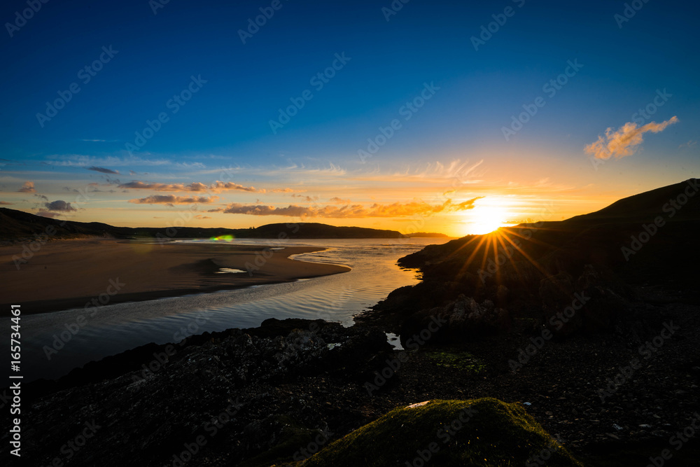 Dream away - Sunset in Northern Scotland