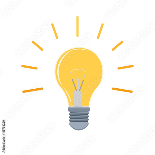 icon yellow lamp
