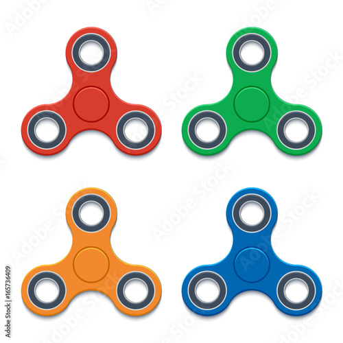 spinner for rotating fingers