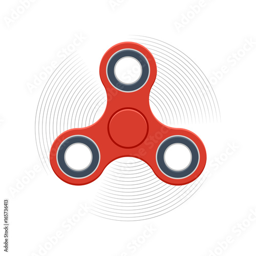 spinner for rotating fingers
