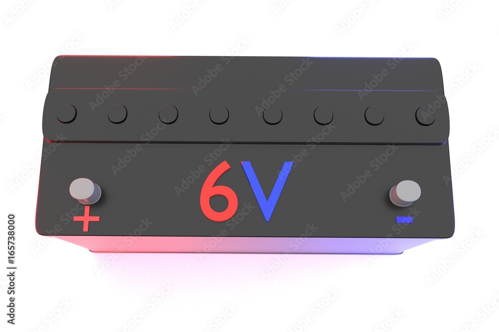 3d illustration battery 3d illustration battery