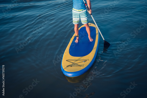 Photography Stand up paddle board man paddleboarding