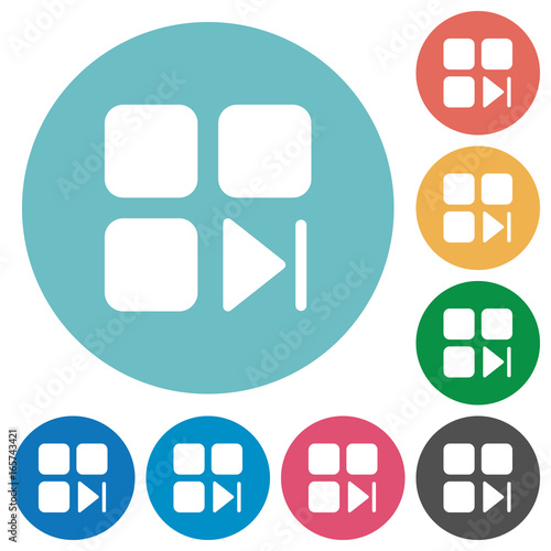 Component next flat round icons