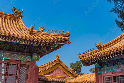 Dächer in der Verbotenen Stadt, Peking