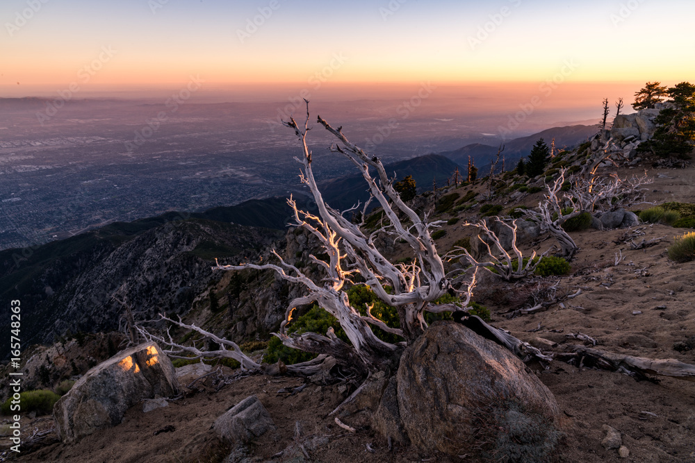 Sunset Cucamonga Peak 2