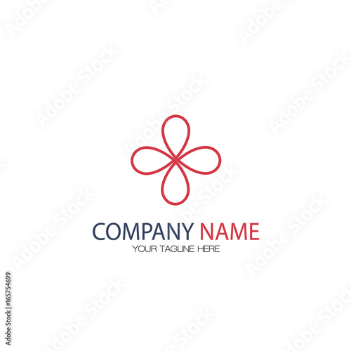 Abstract Flower Logo