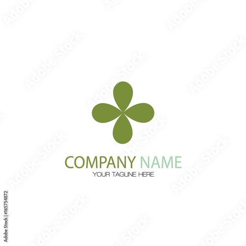 Abstract Flower Logo