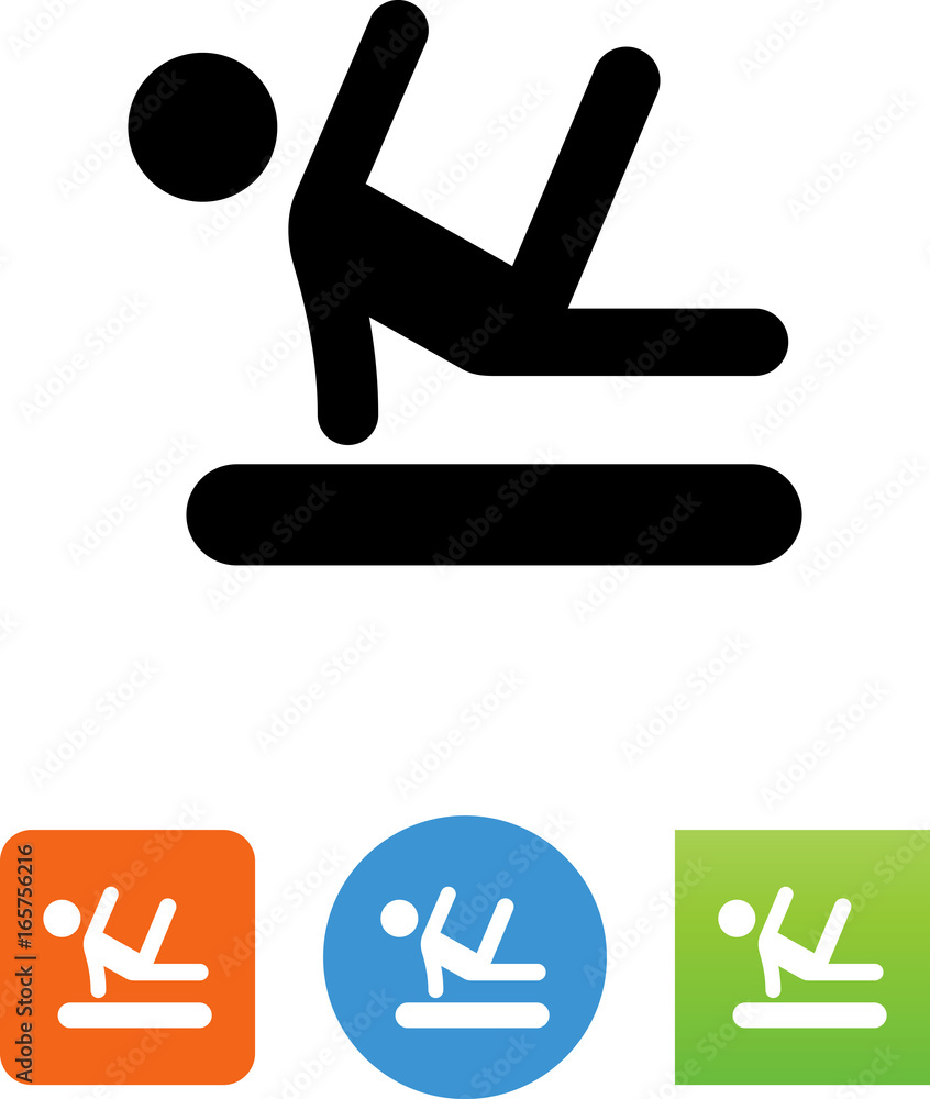 Gymnast Competing Pommel Horse Icon - Illustration Gymnast Competing Pommel Horse Icon - Illustration
