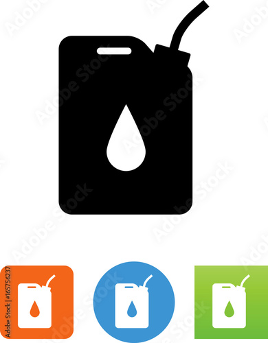 Gas Can Icon - Illustration
