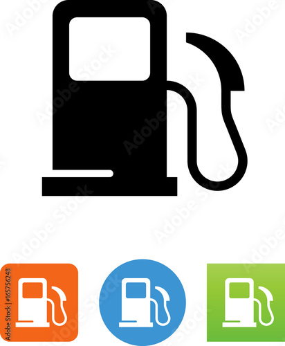 Gas Pump Icon - Illustration