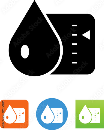 Humidity Icon - Illustration