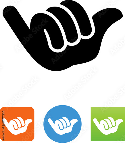 Hang Loose Icon - Illustration