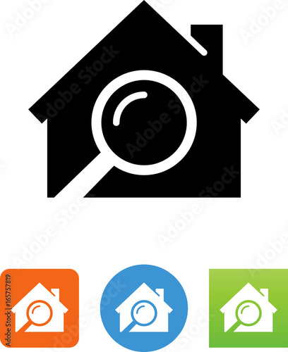 Home Finder Icon - Illustration