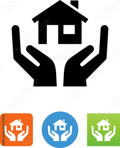 Home Insurance Icon - Illustration